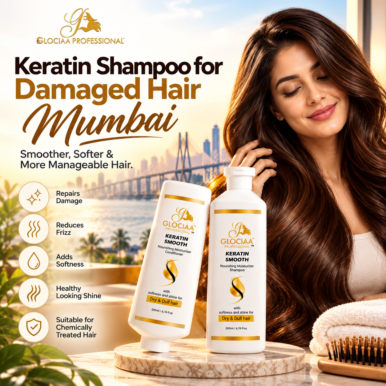 Keratin Shampoo for Damaged Hair Mumbai